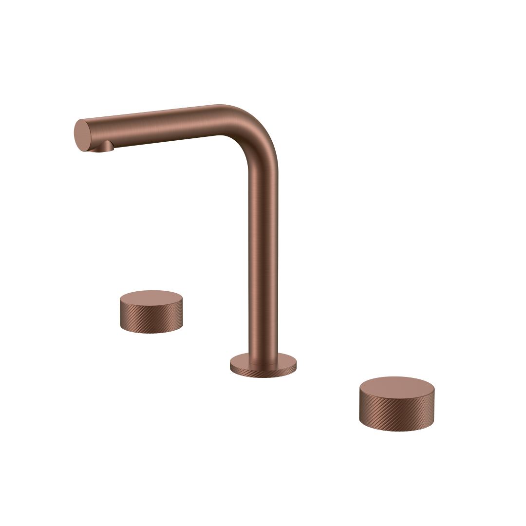 Смеситель для раковины Boheme Stick 152-BRB.4 202×345×178 мм, цвет бронза брашированная — Основное изображение