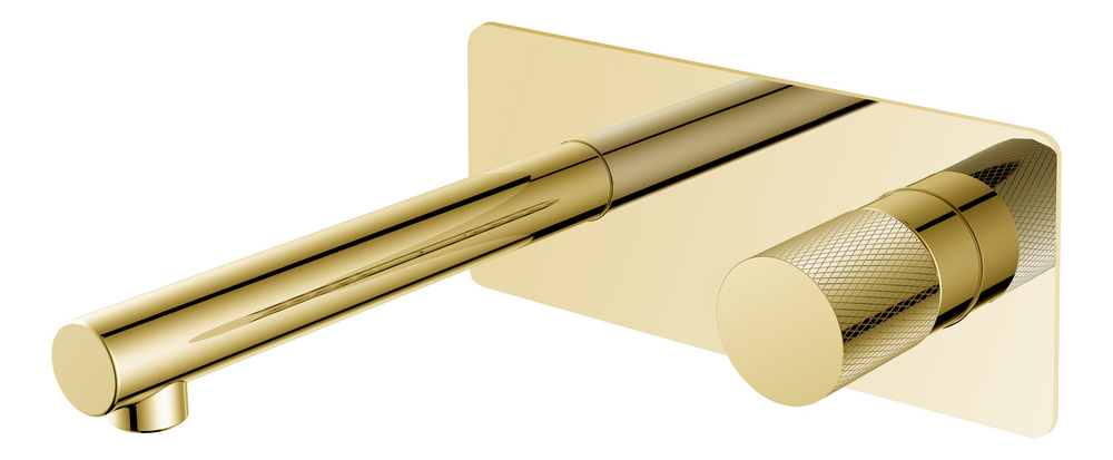 Смеситель встраиваемый Boheme Stick 125-GG.2 202×230×100 мм, цвет золото — Основное изображение