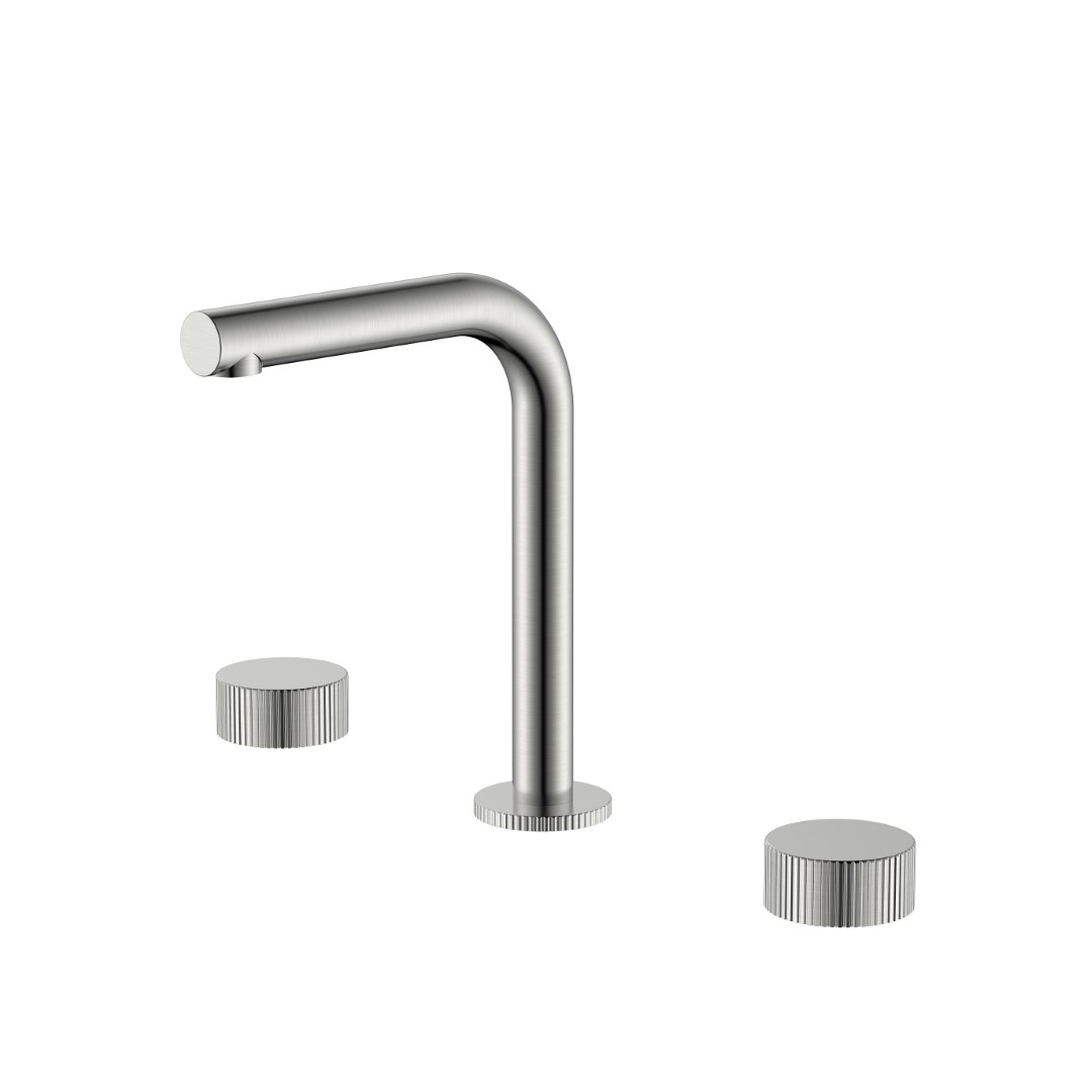 Смеситель для раковины Boheme Stick 152-NB.3 202×345×178 мм, цвет никель — Основное изображение