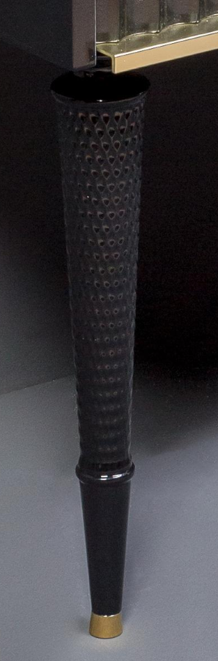 Мебельная фурнитура Armadi Art Vallessi Avantgarde 847-B-35 8×8×35 мм, цвет черный матовый — Основное изображение