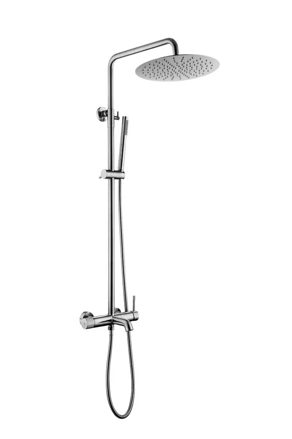 Душевая стойка Boheme Uno 468-INOX 560×266×1420 мм