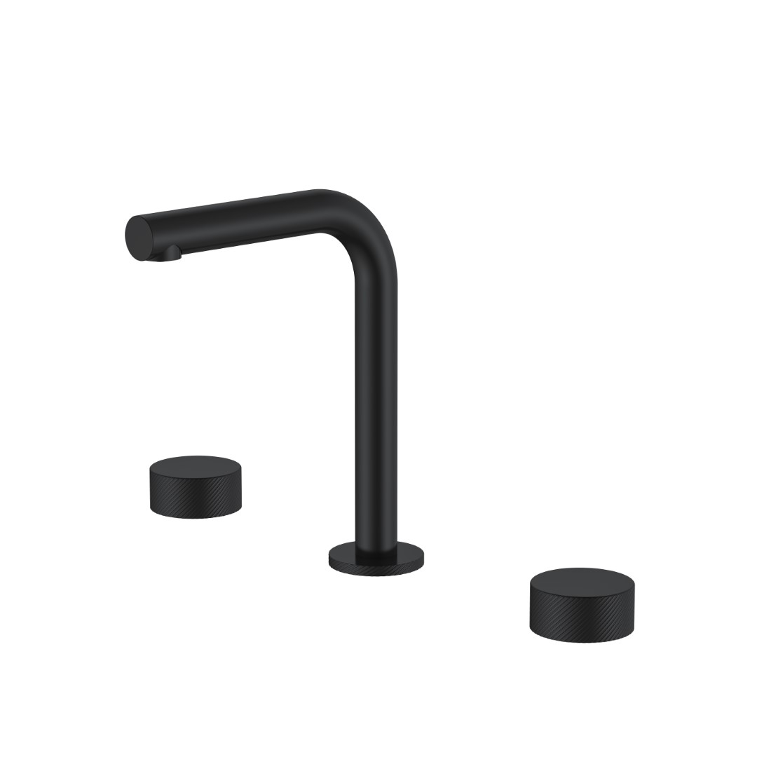 Смеситель для раковины Boheme Stick 152-B.4 202×345×178 мм, цвет черный матовый — Основное изображение