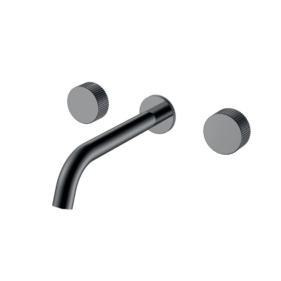 Смеситель встраиваемый Boheme Stick 152-2-SGM.3 281×242×78 мм, цвет графитовый глянцевый