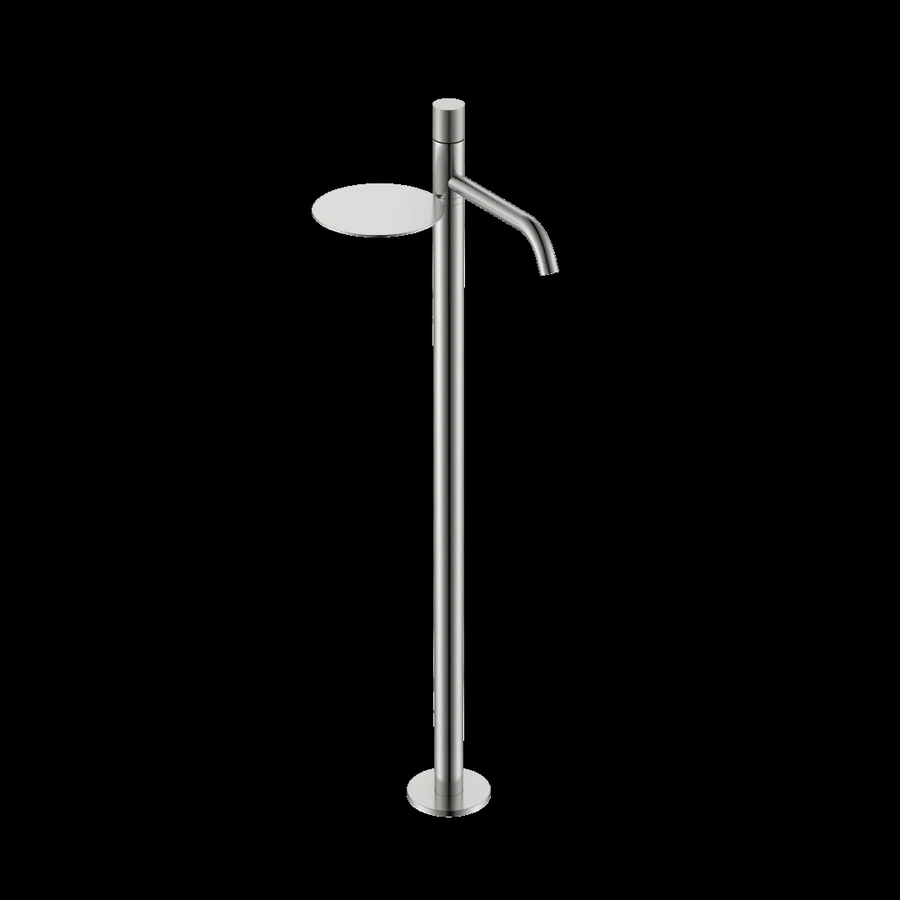 Смеситель для напольной раковины Boheme Stick 120-NB.2, цвет никель