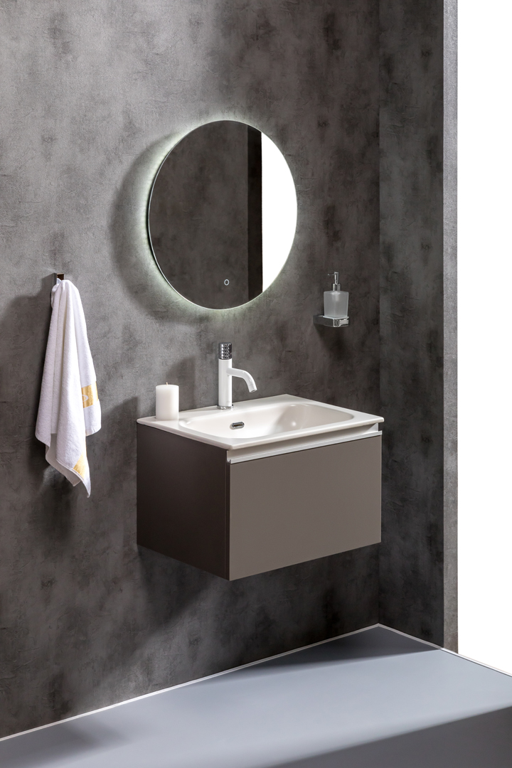 Тумба для ванной Armadi Art Vallessi 837-060-A GLOSSY 60×46×37 см — Основное изображение