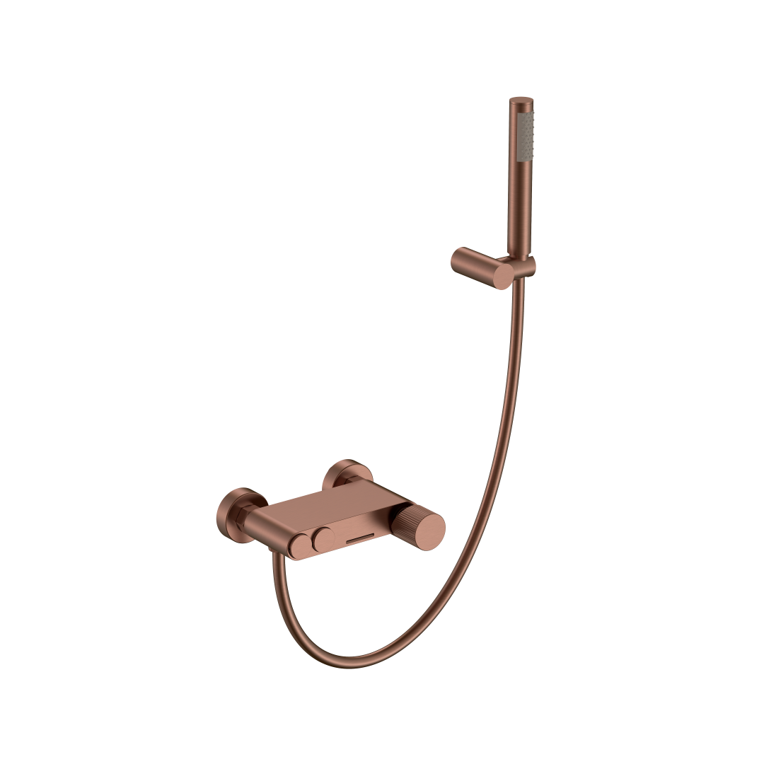 Смеситель для ванны Boheme Stick 123-BRB.3, цвет бронза брашированная — Основное изображение