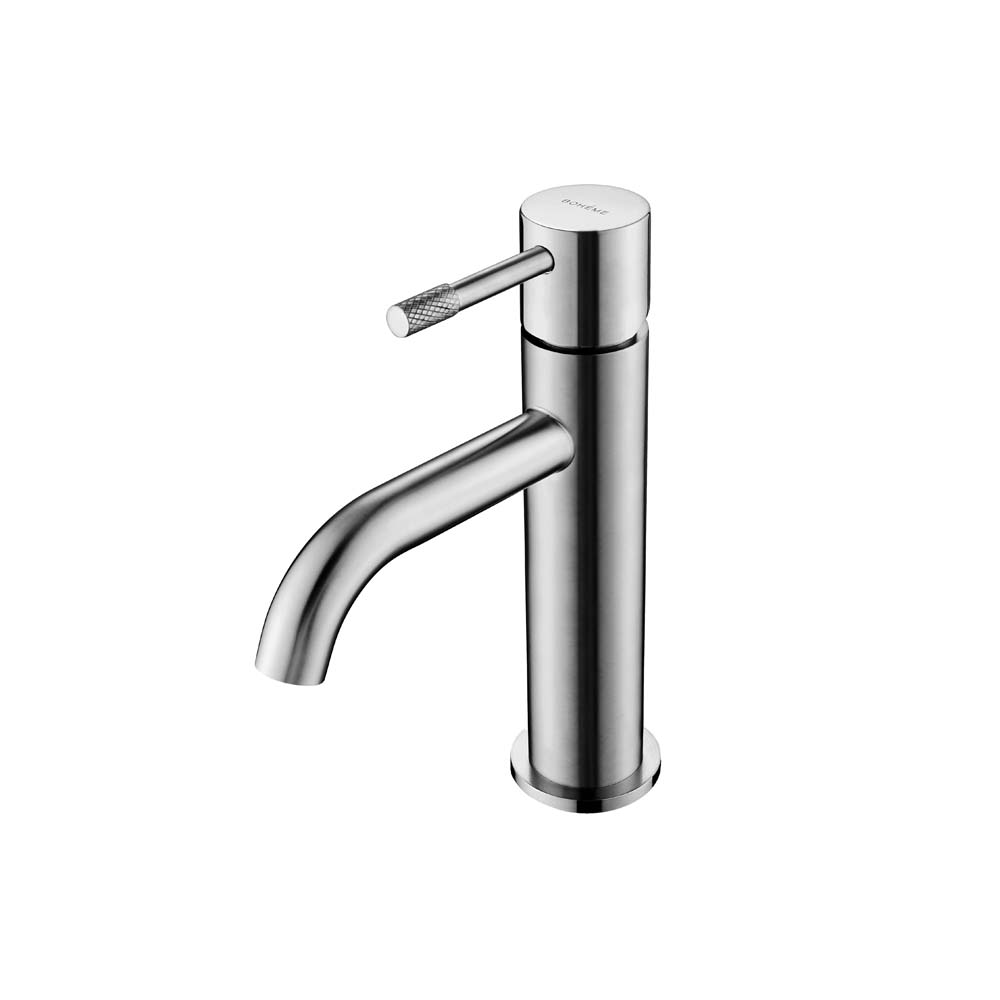 Смеситель для раковины Boheme Uno 461-INOX 150×50×172 мм — Основное изображение