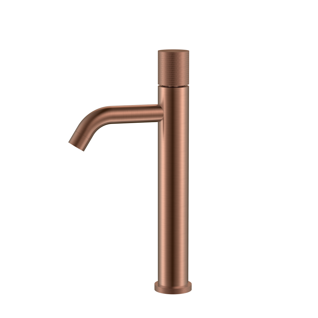 Смеситель для раковины-чаши Boheme Stick 122-CB.2 160×45×331 мм, цвет медь брашированная — Основное изображение