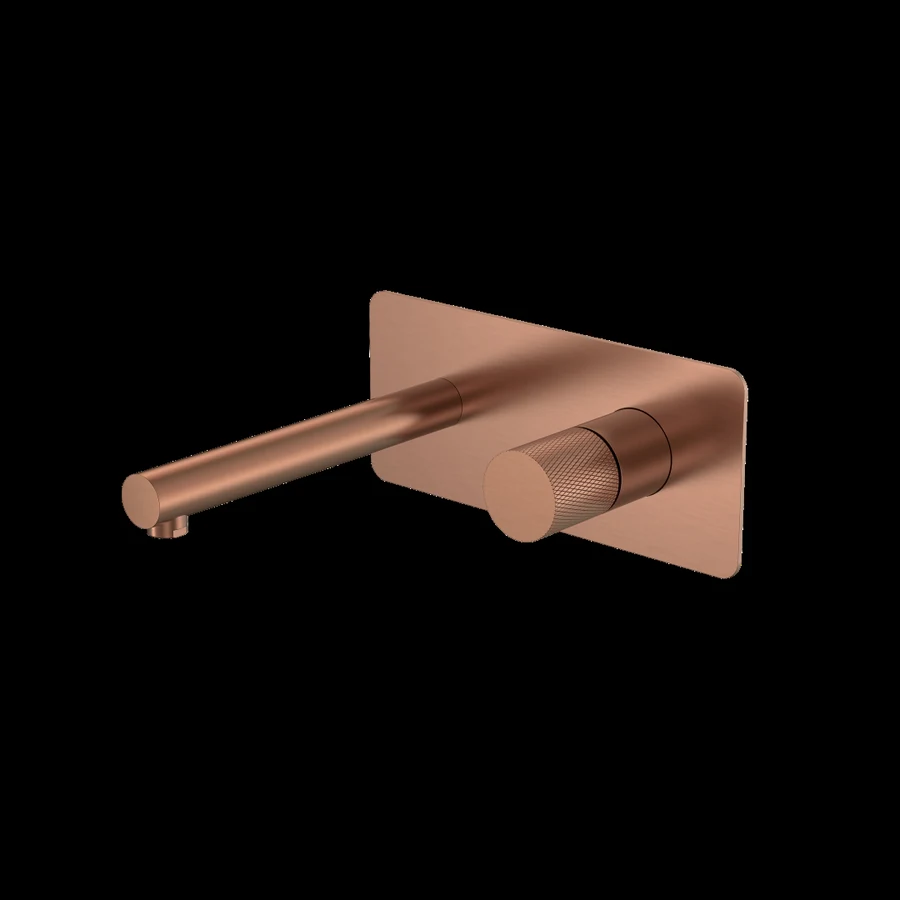 Смеситель встраиваемый Boheme Stick 125-CB.2 202×230×100 мм, цвет медь брашированная