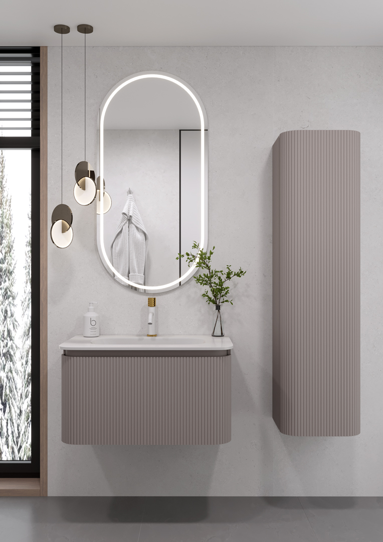 Тумба для ванной Armadi Art Ovale 781-100-D 82×52×43 см — Основное изображение