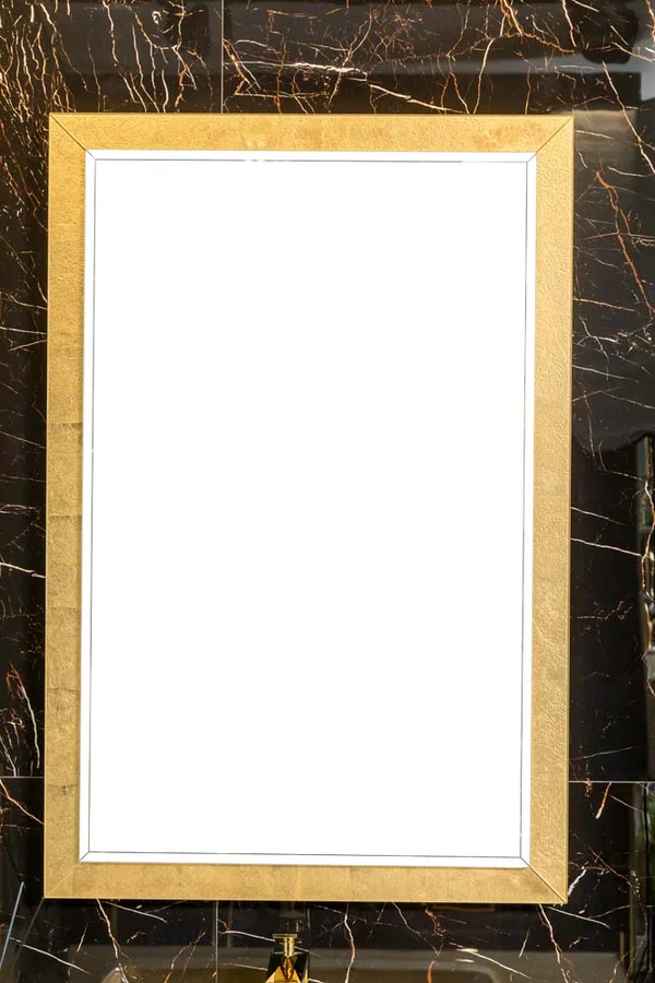 Зеркало Armadi Art Lucido 567-FOIL 105×70×4 см, цвет золото