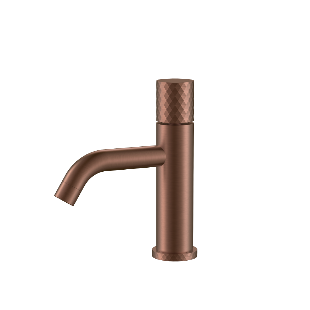 Смеситель для раковины Boheme Stick 121-BRB 160×42×214 мм, цвет бронза брашированная — Основное изображение