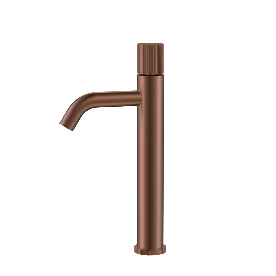 Смеситель для раковины-чаши Boheme Stick 122-BRB.3 160×45×331 мм, цвет бронза брашированная — Основное изображение