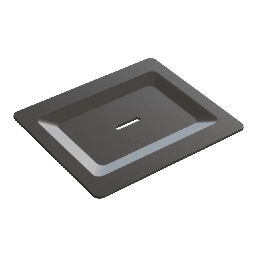 Мыльница Boheme Space 10966-GM-SOAP 160×104×4 мм, цвет графитовый