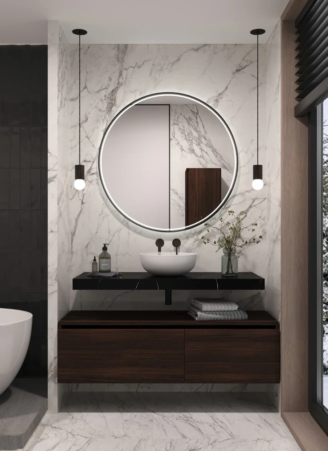 Столешница для ванной Armadi Art Flat 869-120-NM 121×46×7 см