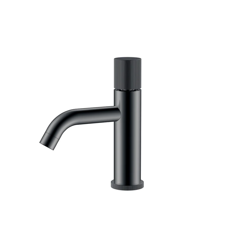 Смеситель для раковины Boheme Stick 121-SGM.3 160×45×201 мм, цвет графитовый глянцевый