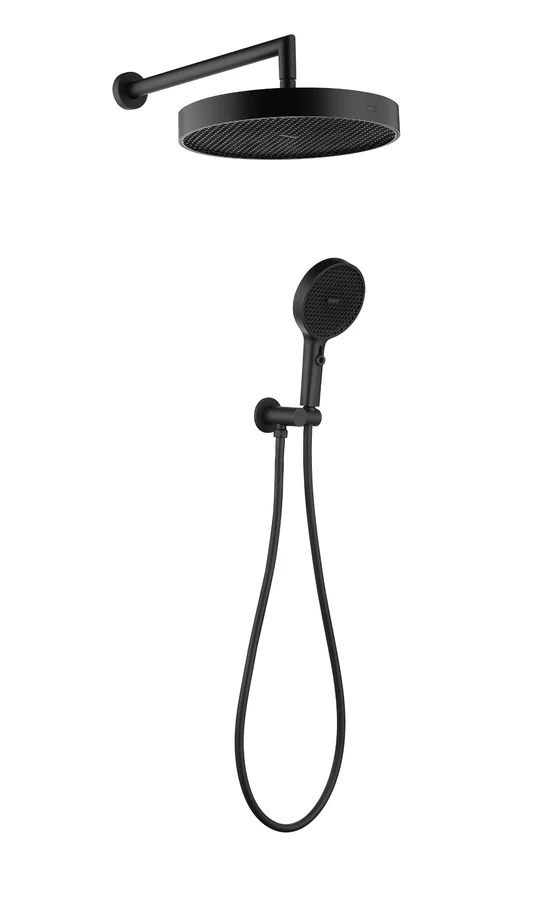 Душевой набор Boheme Cell 427-B, цвет черный матовый