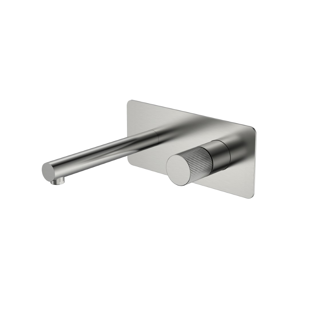Смеситель встраиваемый Boheme Stick 125-NB.3 202×230×100 мм, цвет никель — Основное изображение