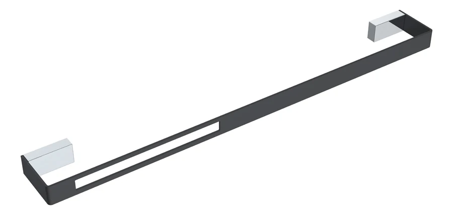 Держатель для полотенец Boheme Q 10942-CR-B 75×600×25 мм, цвет хром