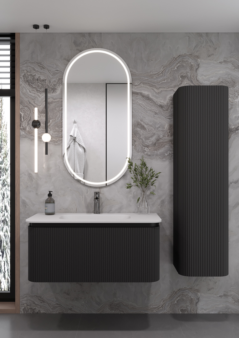 Тумба для ванной Armadi Art Ovale 781-100-A 102×52×43 см — Основное изображение