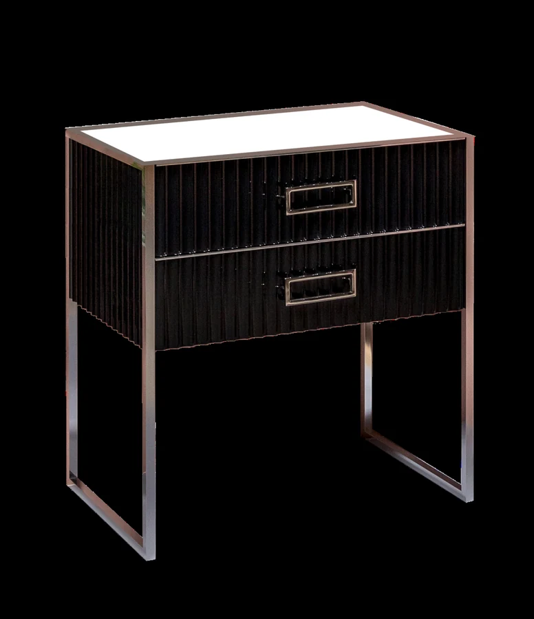 Тумба для ванной Armadi Art Monaco 867-080-BCR 80×52×74 см, цвет черный матовый