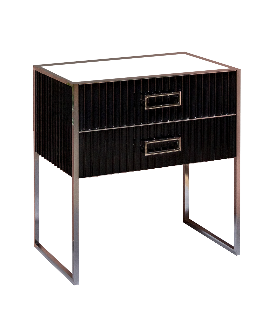 Тумба для ванной Armadi Art Monaco 867-080-BCR 80×52×74 см, цвет черный матовый — Основное изображение