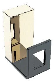 Крючок для ванной Boheme Q 10946-G-B 25×45×62 мм, цвет золото