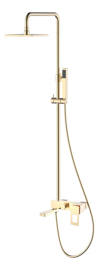 Душевая стойка Boheme Q 148-GG 172×225×920 мм, цвет золото