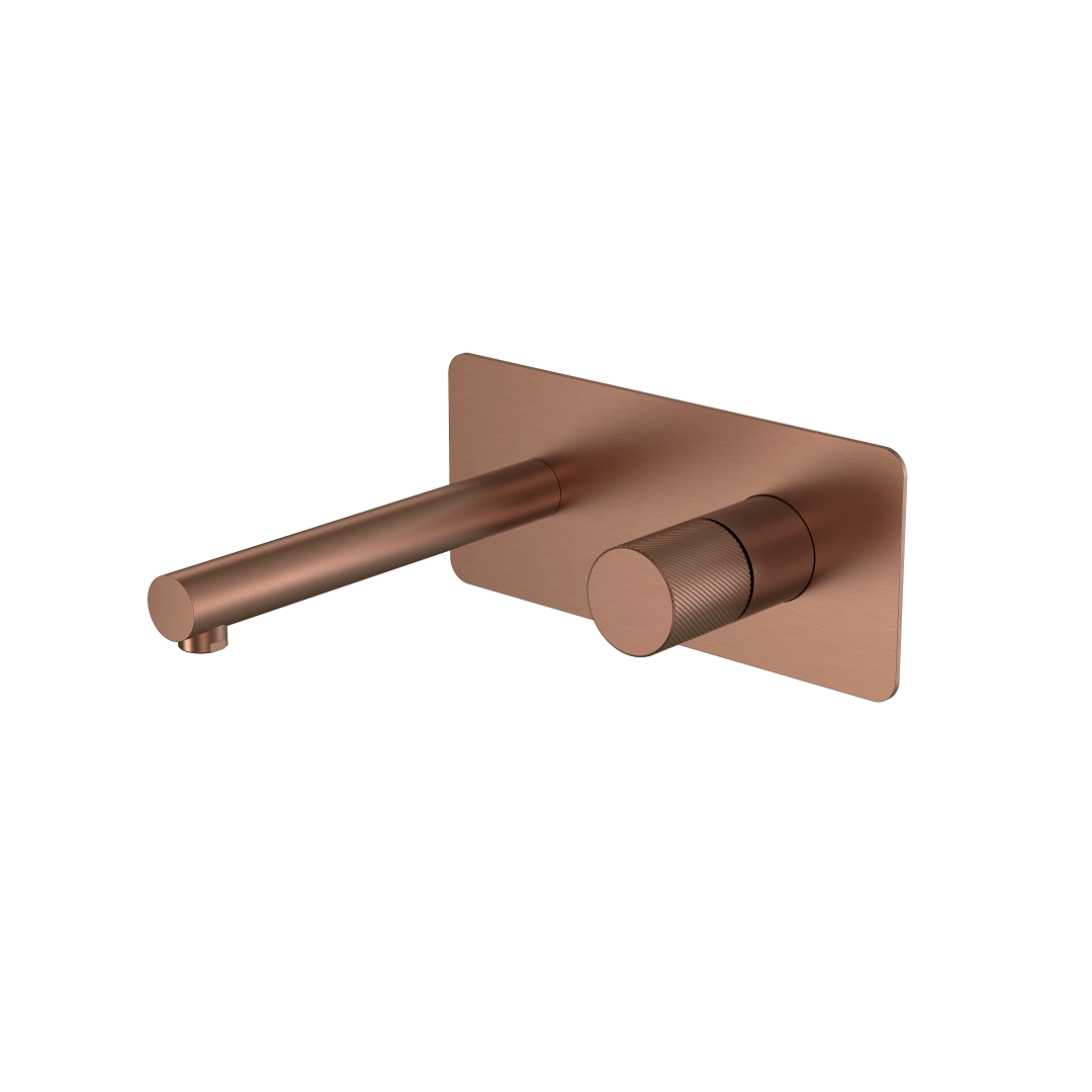 Смеситель встраиваемый Boheme Stick 125-BRB.4 202×230×100 мм, цвет бронза брашированная — Основное изображение
