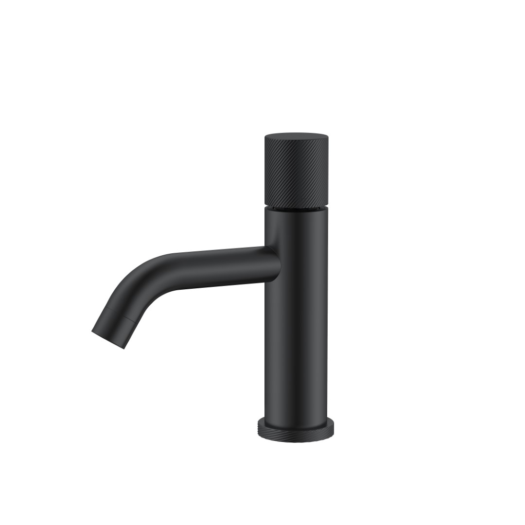 Смеситель для раковины Boheme Stick 121-BB.4 156×42×214 мм, цвет черный матовый — Основное изображение